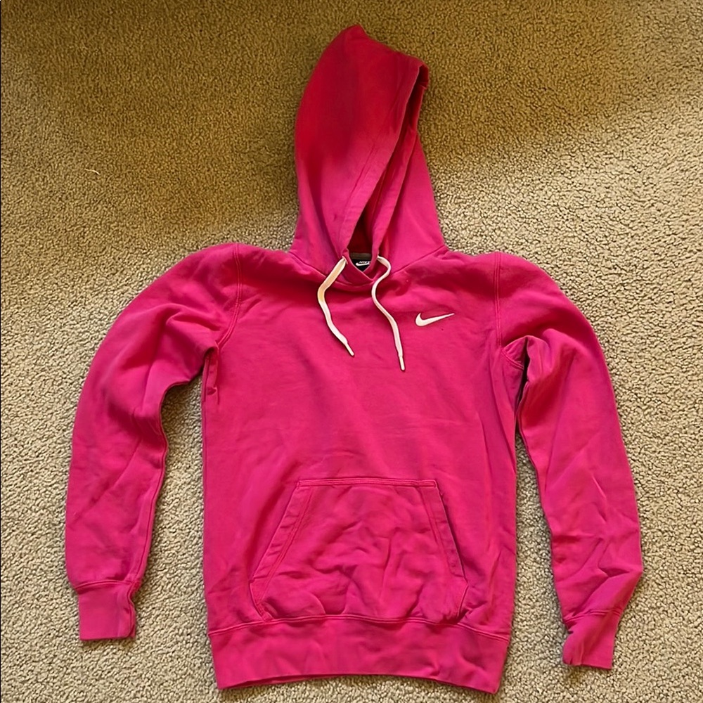 Nike Pink Hoodie Sweatshirt